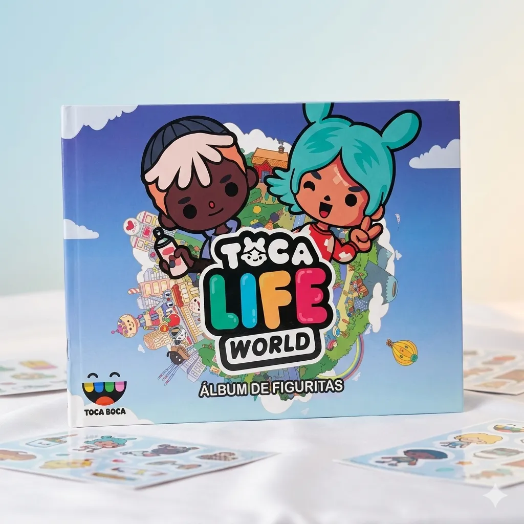 Álbum Toca Life World (Toca Boca) – Colección de Figuritas para Completar - imagen 1