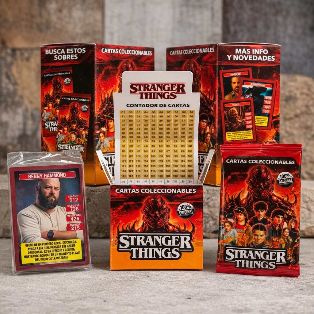 Naipe Stranger Things - imagen 1