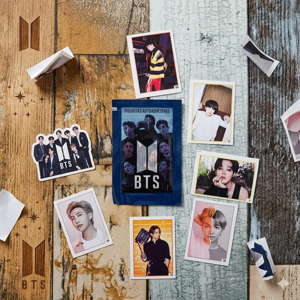 Figurita BTS - Sobres de colección para completar el álbum - imagen 1