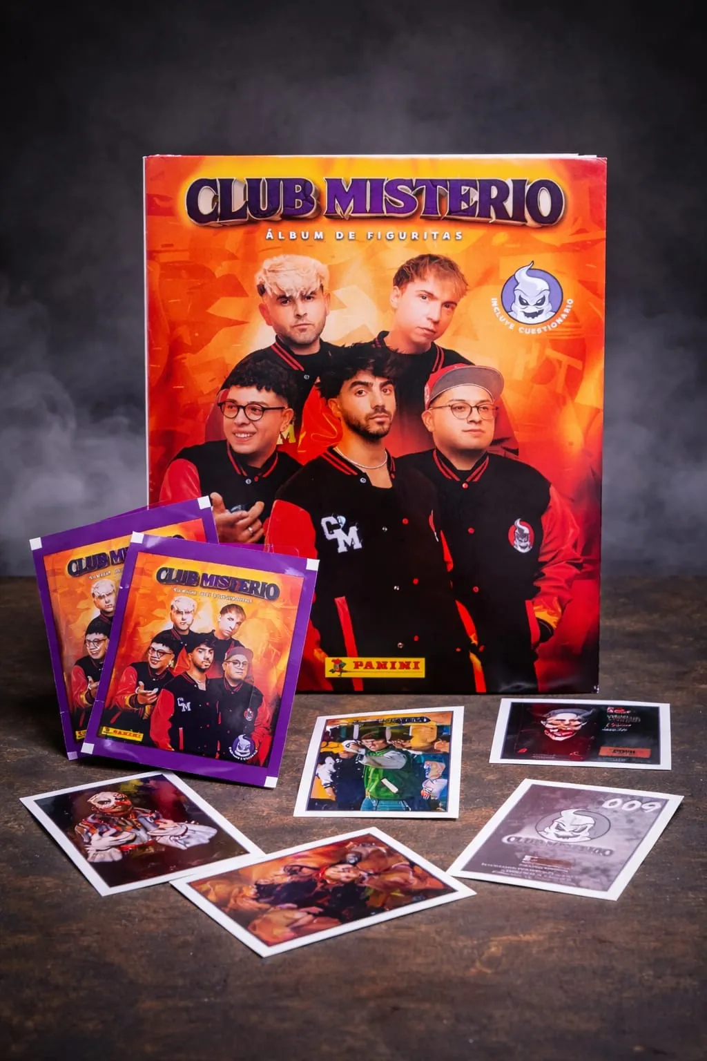 Álbum El Club del Misterio Panini + 10 sobres de figuritas - Combo para empezar la colección - imagen 1