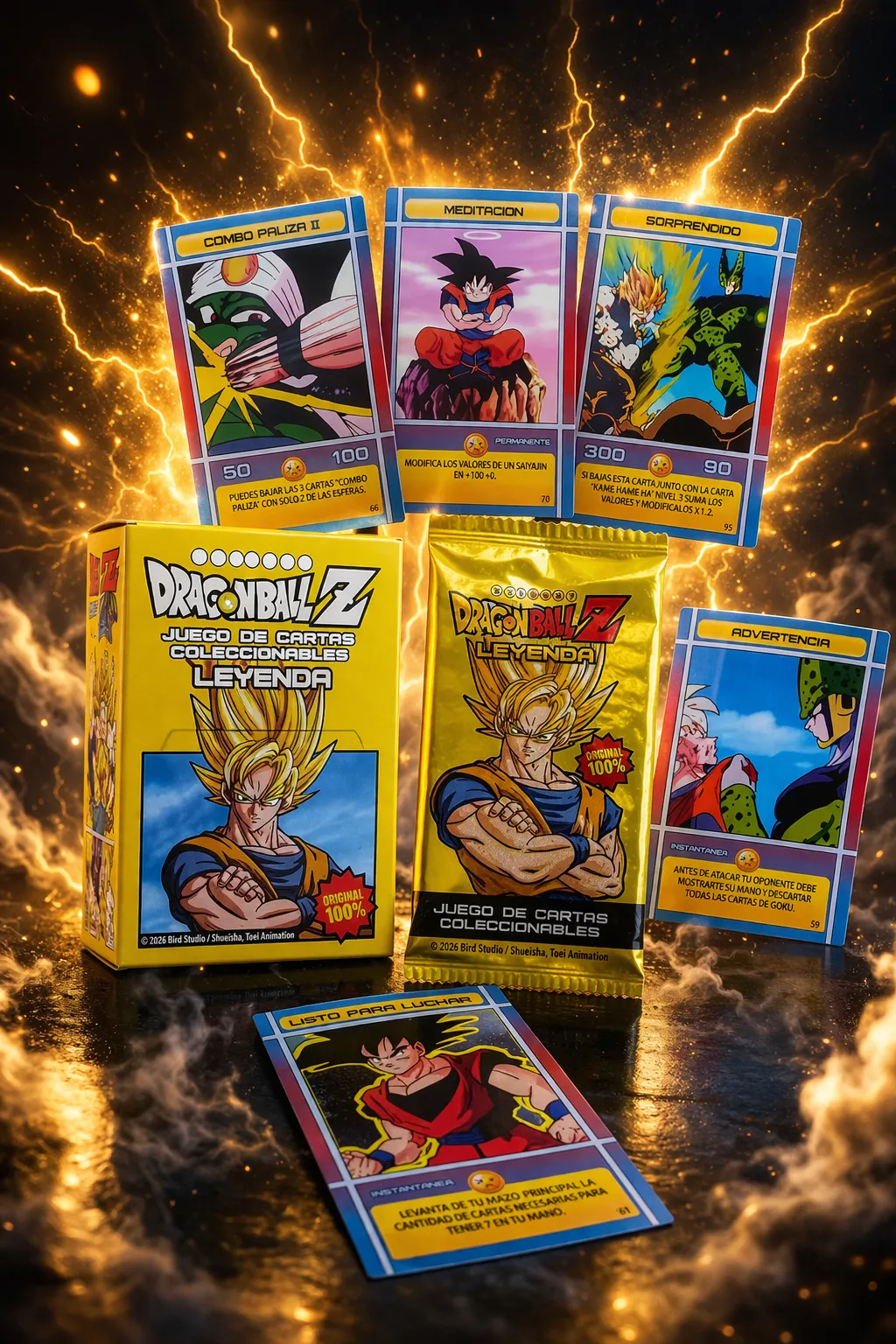 Sobre de Cartas Dragon Ball Z "Leyenda" - Serie 5 (5 Cartas de Extensión) - imagen 1