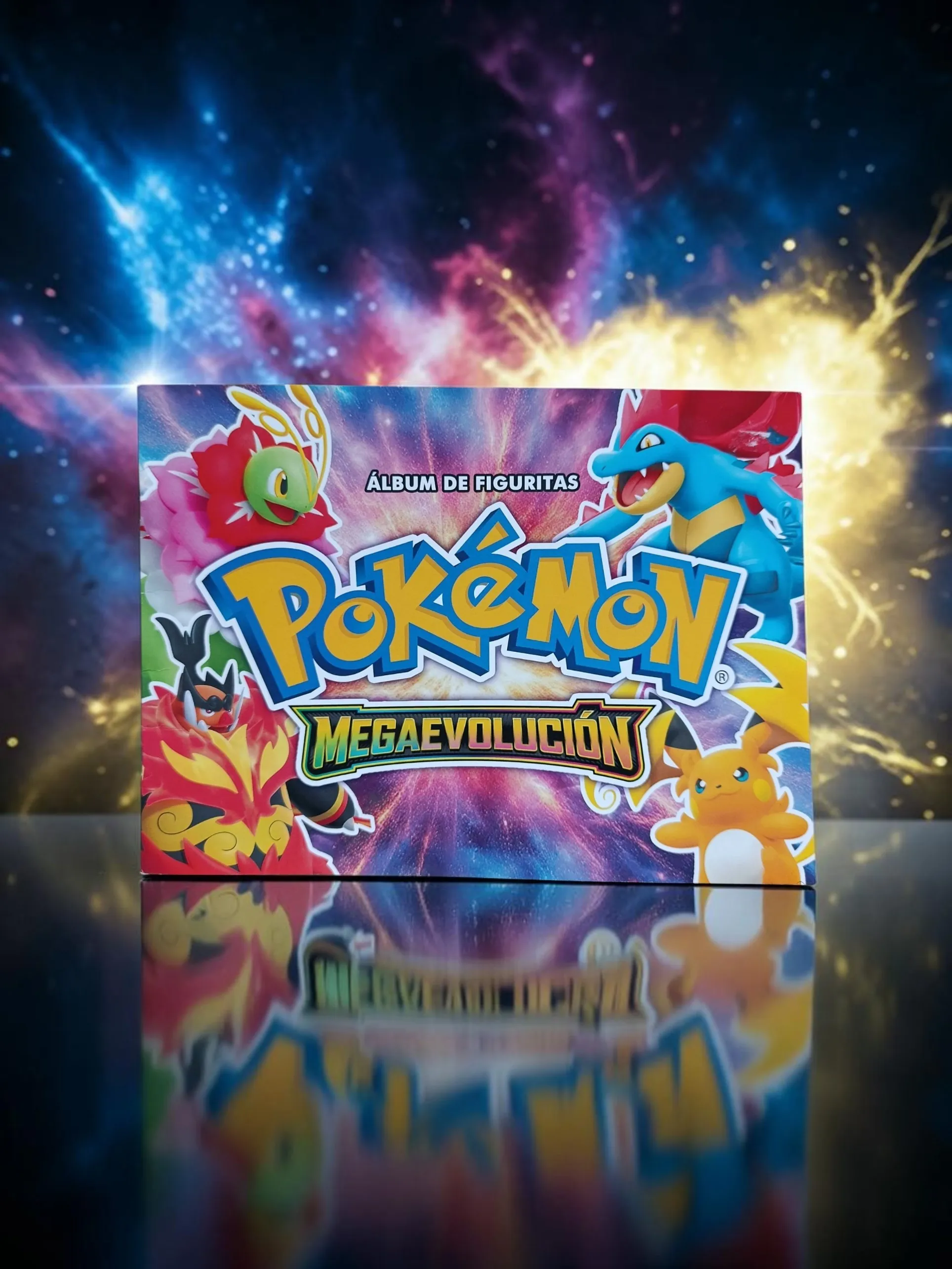 Álbum Pokémon Mega Evolución – Colección de Figuritas para Completar - imagen 1