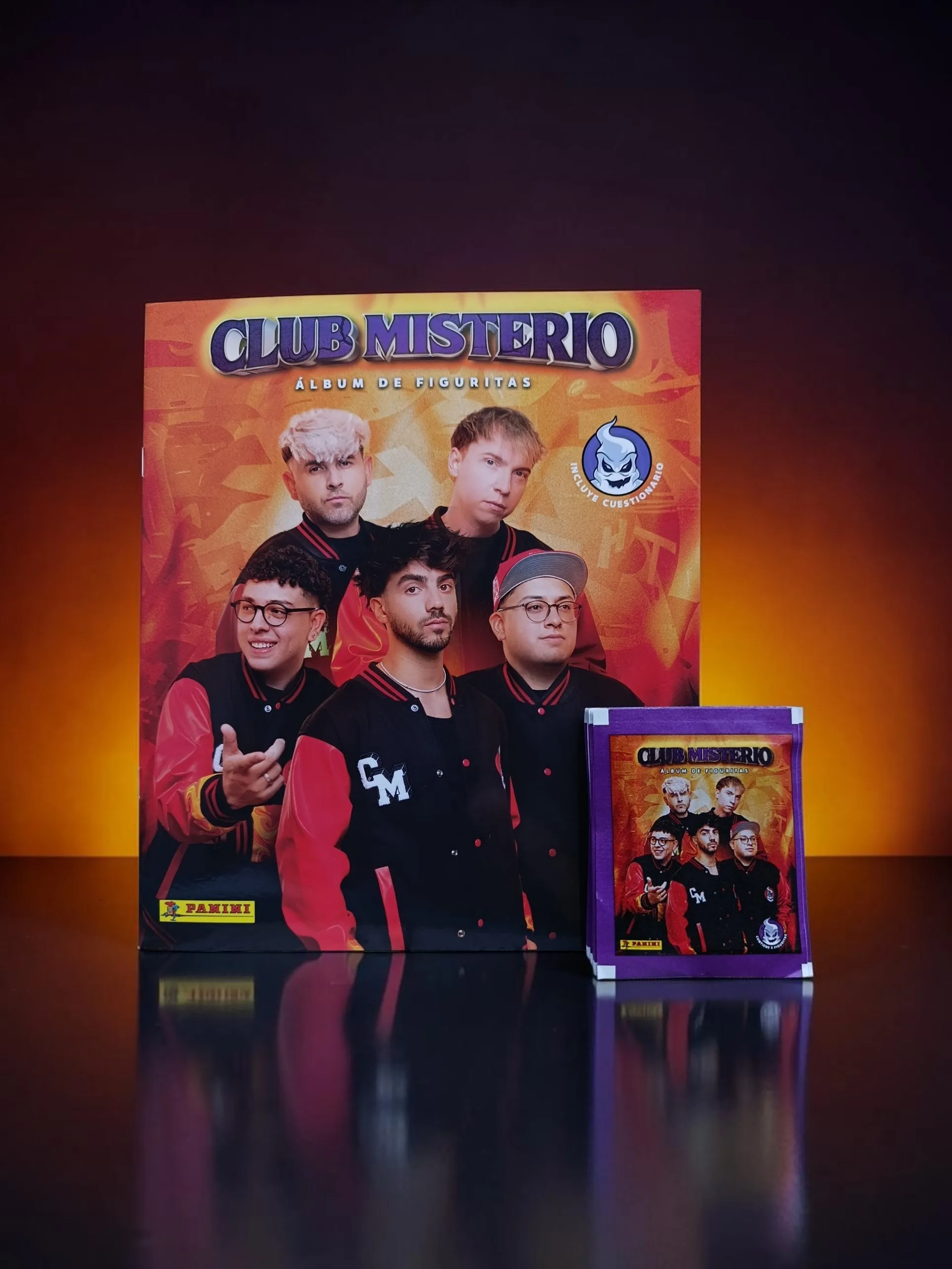 Combo Álbum + 20 Sobres de Figuritas Club del Misterio - imagen 1