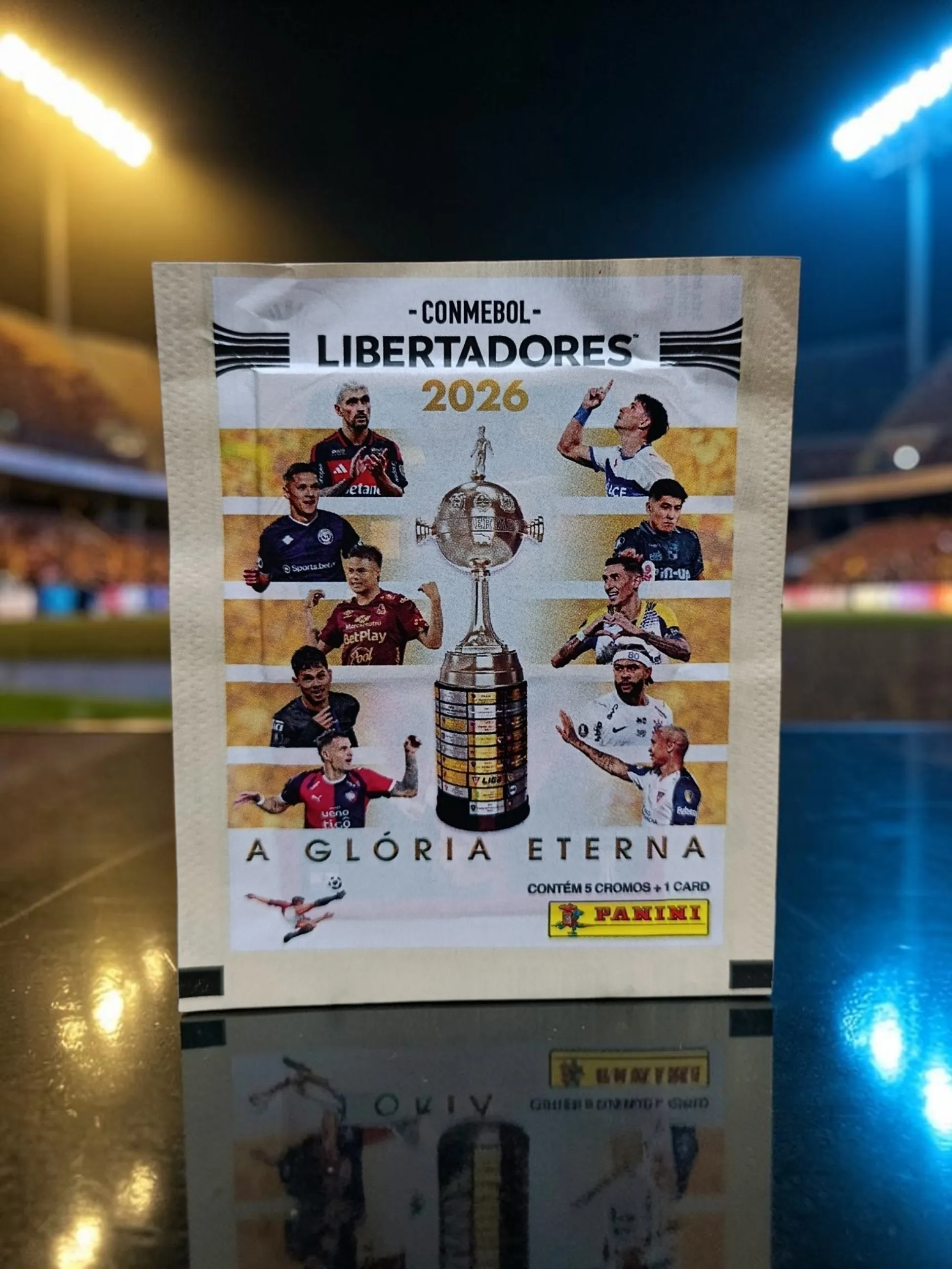 Sobre de Figuritas Libertadores 2026 – 1 Unidad - imagen 1