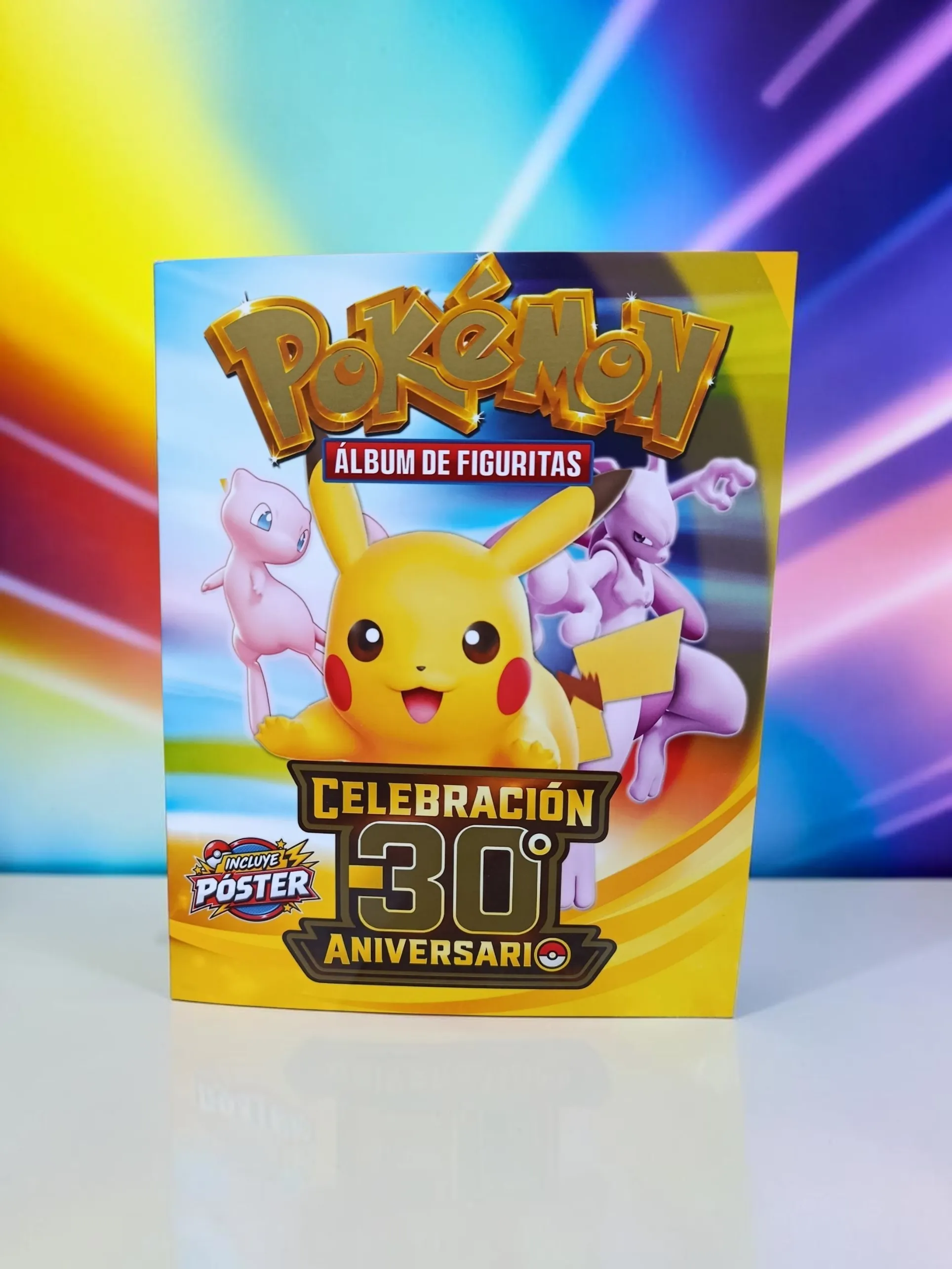 Álbum de Figuritas Pokémon Celebración 30 Años – 1 Unidad - imagen 1