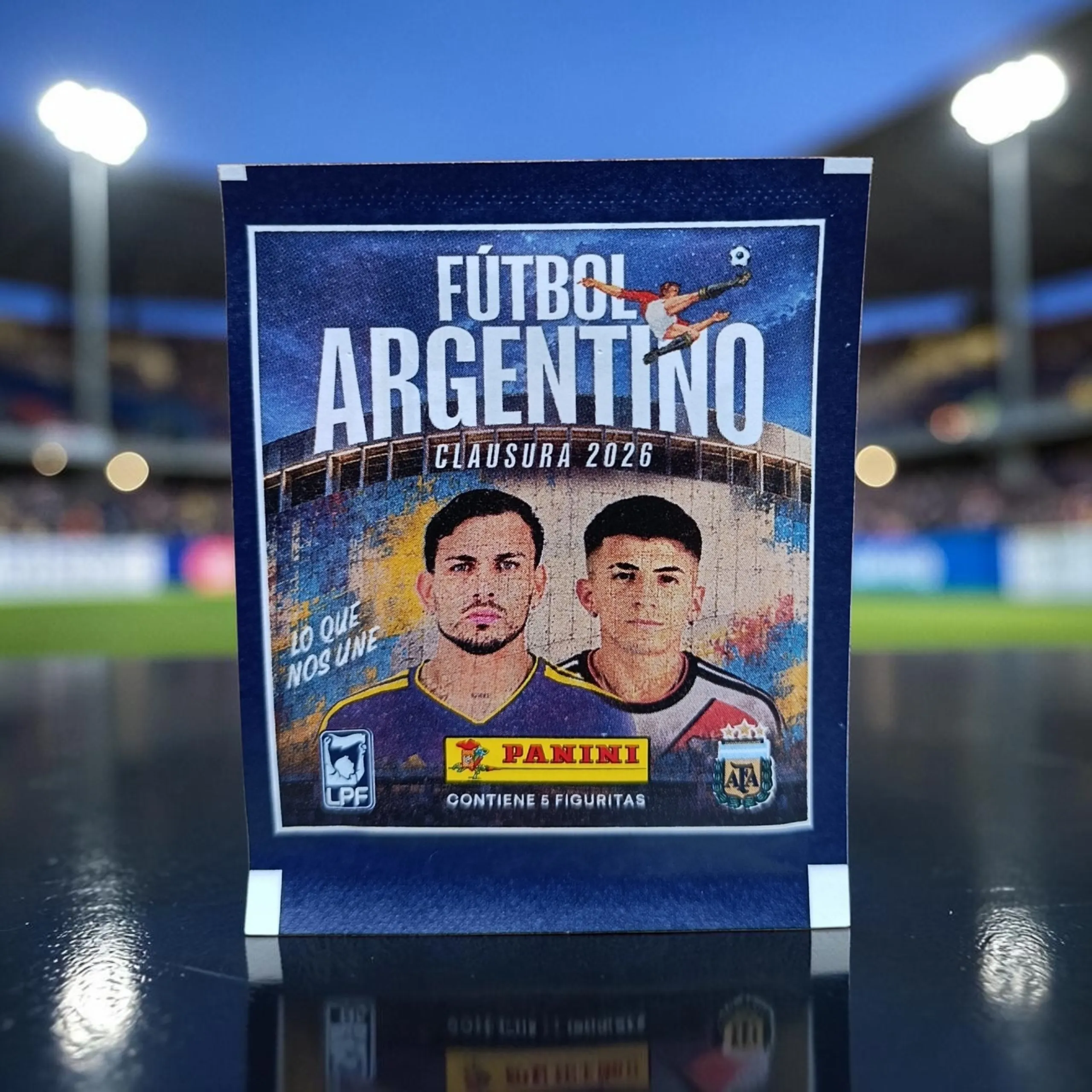 Sobre de Figuritas Fútbol Argentino Clausura 2026 – 1 Unidad - imagen 1